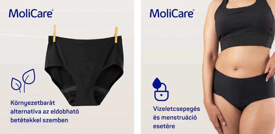 Vizeletcsepegés? Menstruációs szivárgás? Mutatjuk a megoldást Vizeletcsepegés? Menstruációs szivárgás? Mutatjuk a megoldást